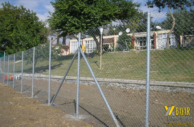 profil direkli tem örgü çit